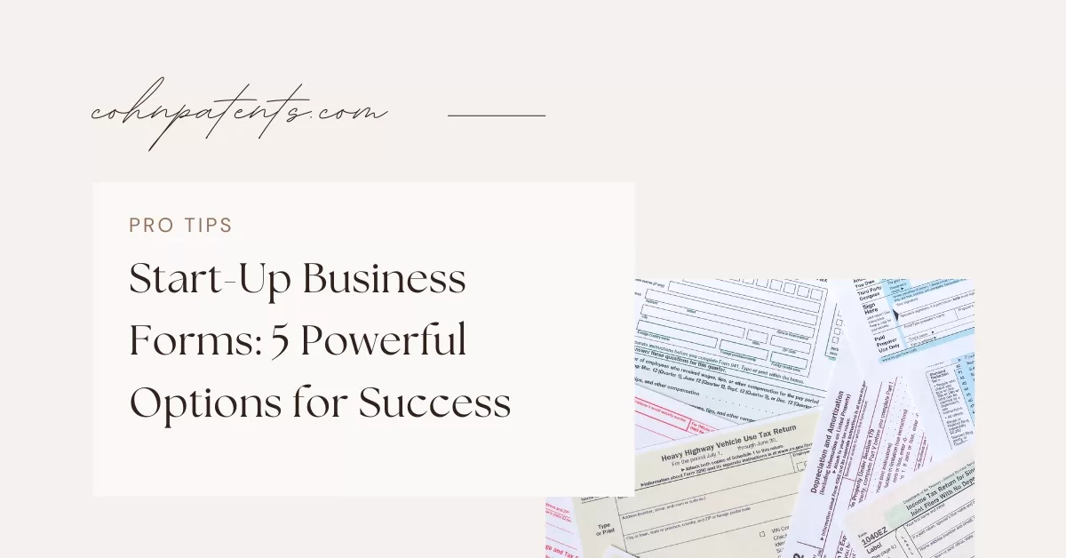 Start Up Business Forms